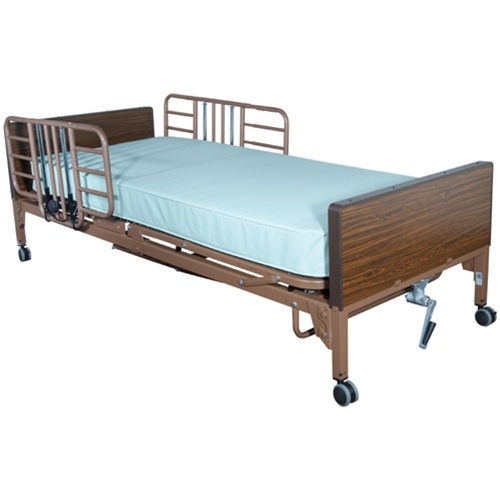 Drive Medical Adjustable Width Half Length Bed Rail at HealthyKin.com