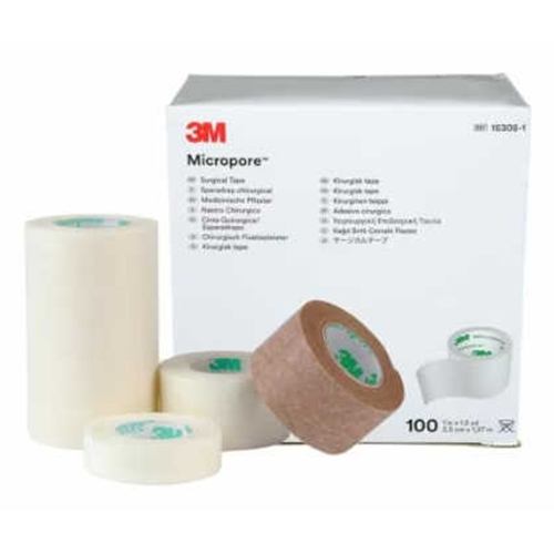 3M™ Micropore™ Surgical Tapes 1-2 Inch Pack of 120