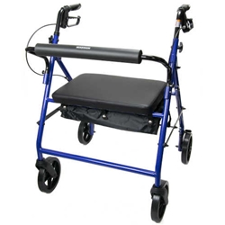 McKesson Heavy-Duty Bariatric Steel Rollator