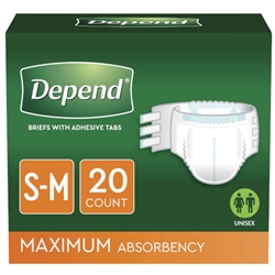 Depend Maximum Absorbency Briefs