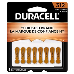 Duracell 312 Batteries for Hearing Aids