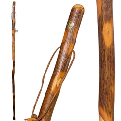 Brazos Free Form Hickory Walking Stick