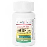 GeriCare Low Dose Enteric Coated Aspirin Tablets