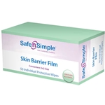 Safe n Simple Skin Barrier Wipes with Alcohol